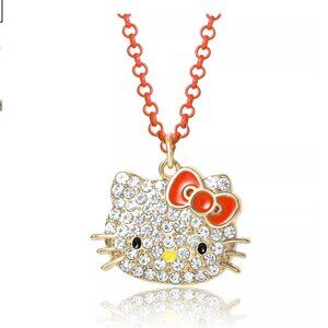 Sanrio Pave Fashion Jewelry Necklace - 16"+3" Necklace- Officially License
